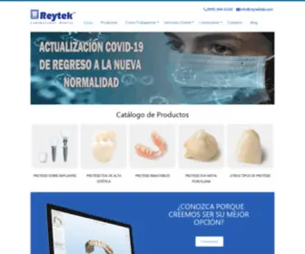 Reyteklab.com(Inicio) Screenshot