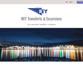 Reytransferts.ch(Votre chauffeur personnel à Genève avec Rey Transferts & Excursions) Screenshot