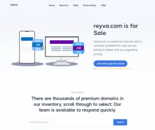 Reyva.com(Reyva Network) Screenshot