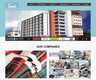 Rezagroup-BD.com(Reza Group) Screenshot