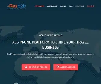 Rezb2B.com(Rezb2B) Screenshot