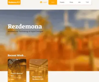 Rezdemona.com(Rezdemonas Portfolio) Screenshot