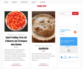Rezepteland.com(Rezepte Land) Screenshot