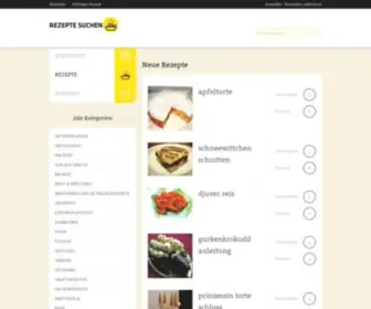 Rezeptesuchen.com(Rezepte Suchen) Screenshot