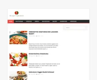 Rezeptevegetarisch.com(Rezepte vegetarisch) Screenshot