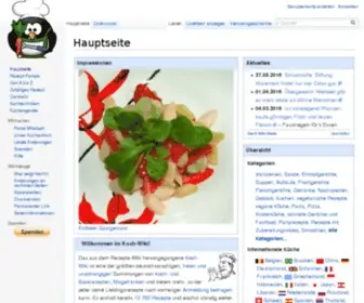 Rezeptewiki.org(Rezepte-Wiki) Screenshot