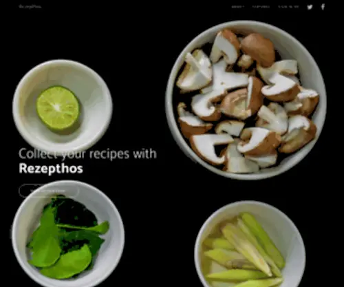 Rezepthos.com(Your app to collect recipes) Screenshot
