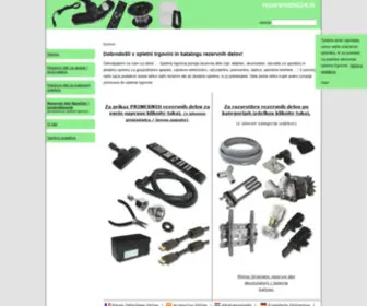 Spletna trgovina in katalog rezervnih delov (televizija