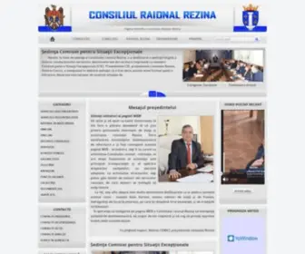 Rezina.md(Consiliul Raional Rezina) Screenshot