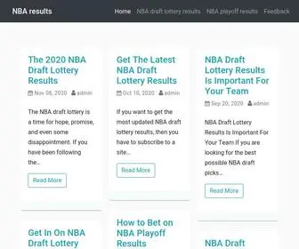 Rezn8D.com(NBA results) Screenshot