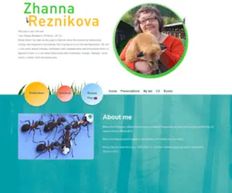 Reznikova.net(Zhanna Reznikova) Screenshot