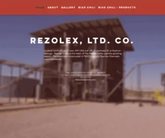 Rezolex.com(Oleoresin) Screenshot