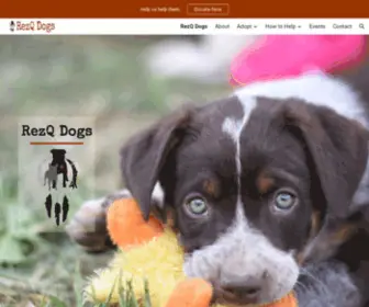 RezqDogs.org(RezQ Dogs) Screenshot