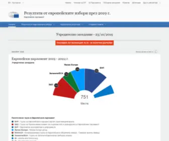 Rezultati-Izbori.eu(Начало) Screenshot