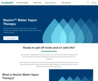 Rezum.com(Rezūm Water Vapor) Screenshot