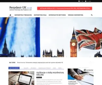 Rezydent-UK.co.uk(Rezydentura w Wielkiej Brytanii) Screenshot