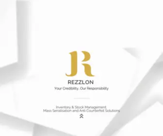 Rezzlon.com(Anti Counterfeit Solutions) Screenshot