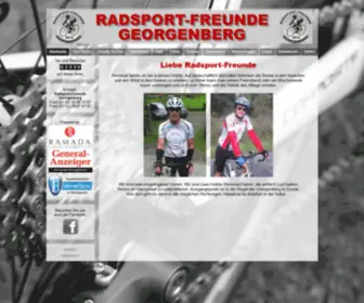 RF-Georgenberg.de(Radsport-Freunde Georgenberg) Screenshot