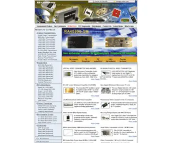 RF-Links.com(Search RF products) Screenshot