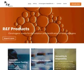 RF-Products.net(R&F Products) Screenshot