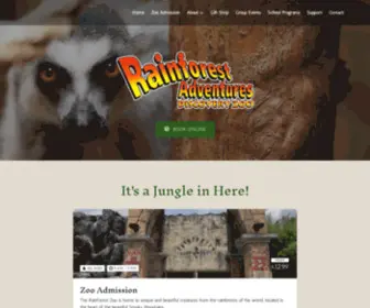 Rfadventures.com(RainForest) Screenshot