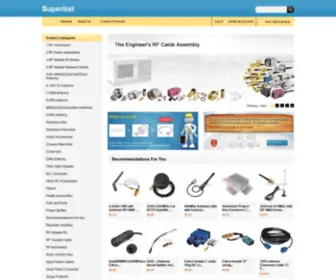 Rfbat.com(Rfbat Supplier RF Connector RF Adapter RF Cable Assemblie 4G Antenna) Screenshot