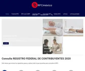 RFcmexico.com(RFCméxico) Screenshot