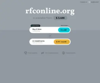 Rfconline.org(Rfconline) Screenshot