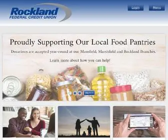 Rfcu.com(Rockland Federal Credit Union) Screenshot