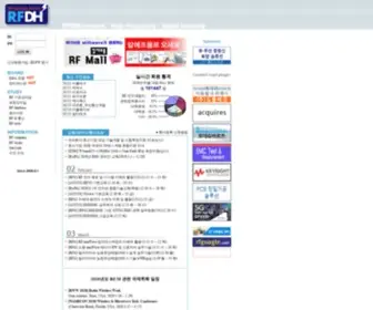 RFDH.com(대한민국을 RF강국으로) Screenshot