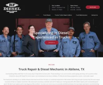 Rfdiesel.com(Truck Repair & Diesel Mechanic) Screenshot