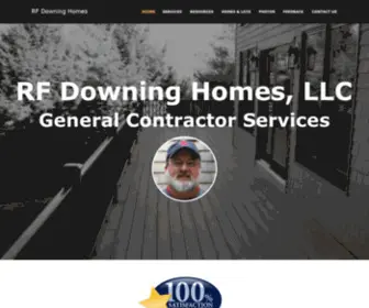 Rfdowninghomes.com(RF Downing Homes) Screenshot