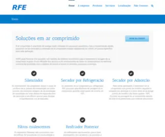 Rfe.com.br(Tratamento de ar comprimido) Screenshot