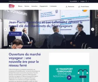RFF.fr(Réseau Ferré de France) Screenshot