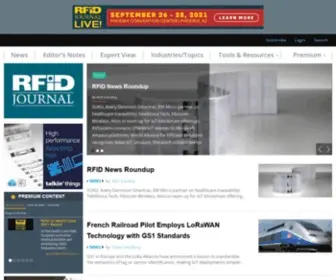 Rfidjournal.com(RFID JOURNAL) Screenshot
