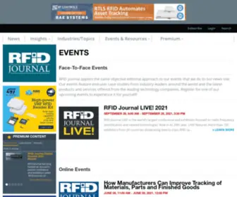 Rfidjournalevents.com(RFID JOURNAL) Screenshot