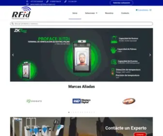 Rfidtecnologia.com(RFID Tecnología) Screenshot