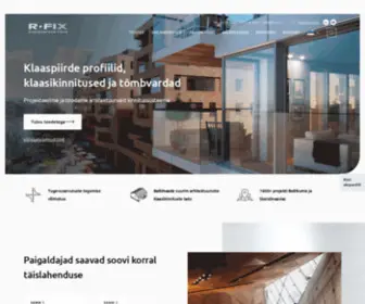Rfix.eu(Klaaspiirde profiilid) Screenshot