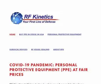 Rfkinetics.com(RF Kinetics) Screenshot