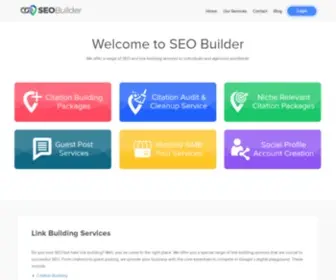 RFksolutions.com(Link Building Services from SEO Builder) Screenshot