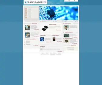 Rflab.com(RF Laboratories) Screenshot