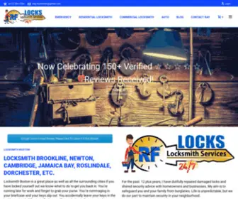 Rflocks.com(Locksmith Boston) Screenshot