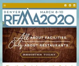 Rfmaannualconference.com(RFMA 2020) Screenshot