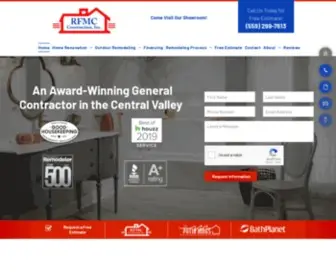 RFmcinc.com(Home Remodeling Contractor Services Company Fresno) Screenshot