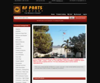 Rfparts.com(Default Description) Screenshot
