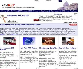 RFpbids.com(Federal Government) Screenshot