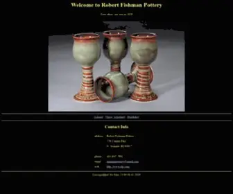 RFP.com(Robert Fishman Pottery) Screenshot