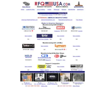 Rfqusa.com(RFQ USA) Screenshot