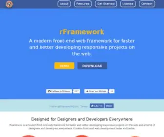 Rframework.com(Rframework) Screenshot