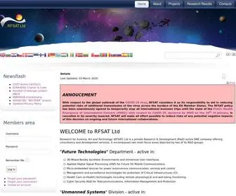 Rfsat.com(RFSAT) Screenshot